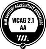 Sello para certificar que brindamos un alto nivel de accesibilidad a su contenido web.